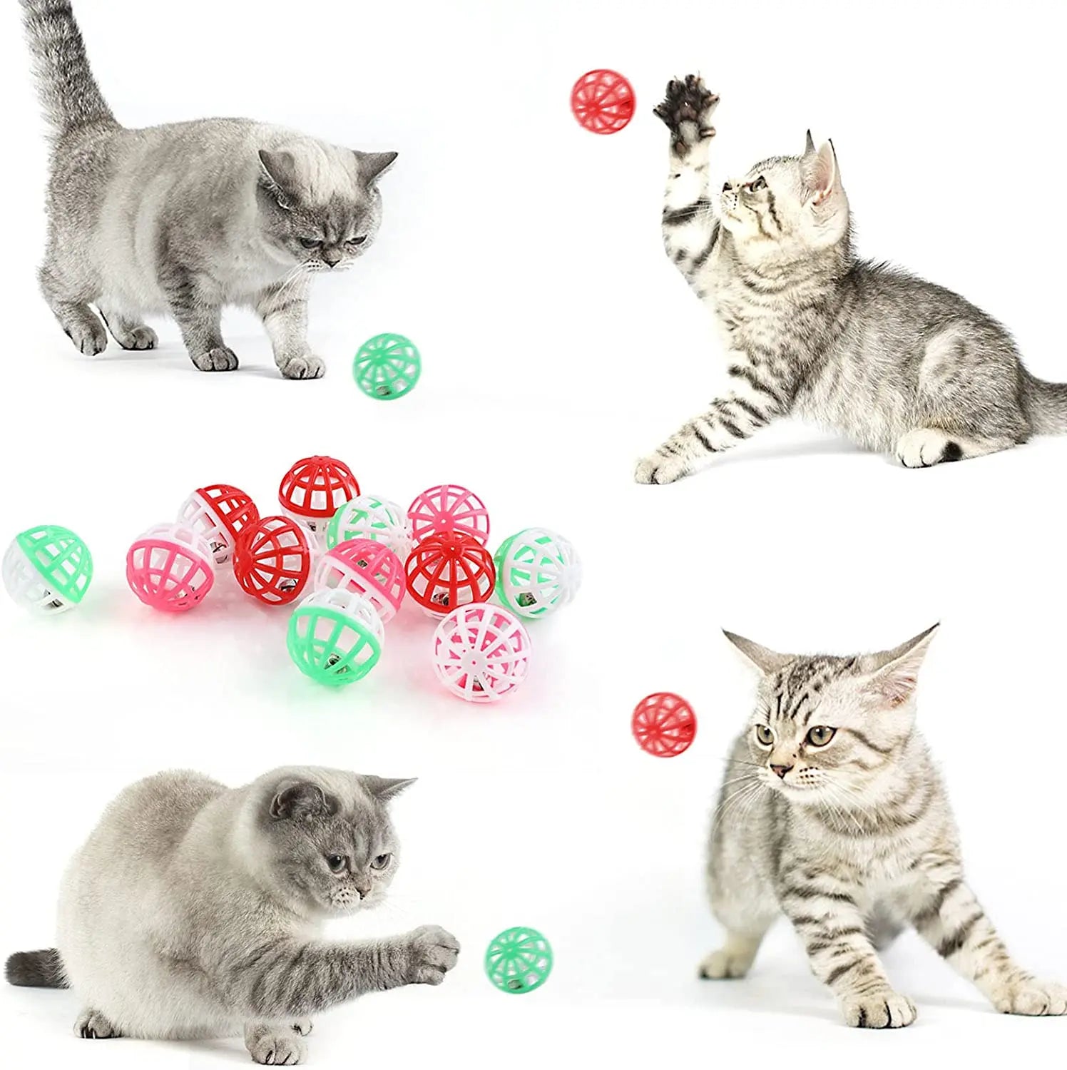 Plush &amp; Feather Cat Toy Sets – Lightweight, Durable, and Entertaining
