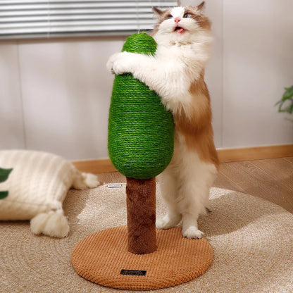 Cactus Cat Scratching Post – Fun, Durable, and Stable