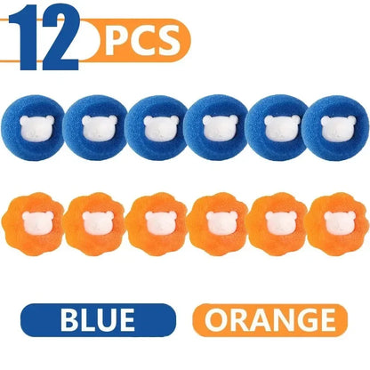 Reusable Pet Hair Remover Laundry Balls – Effective Fur &amp; Lint Catcher for Washing Machines