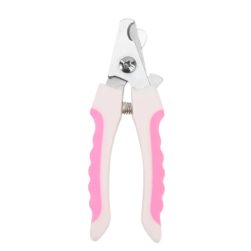 Stainless Steel Pet Nail Clipper with Safety Guard