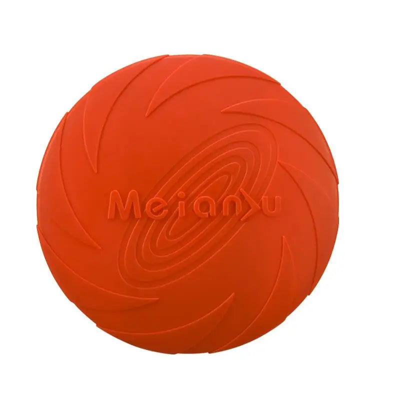 Durable Bite-Resistant Flying Disc Toy for Dogs – Soft, Elastic &amp; Outdoor-Friendly