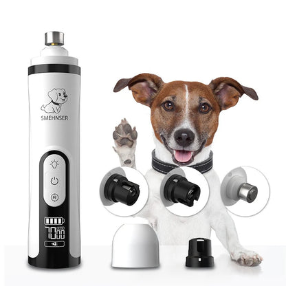 Rechargeable Pet Nail Grinder for Cats & Dogs