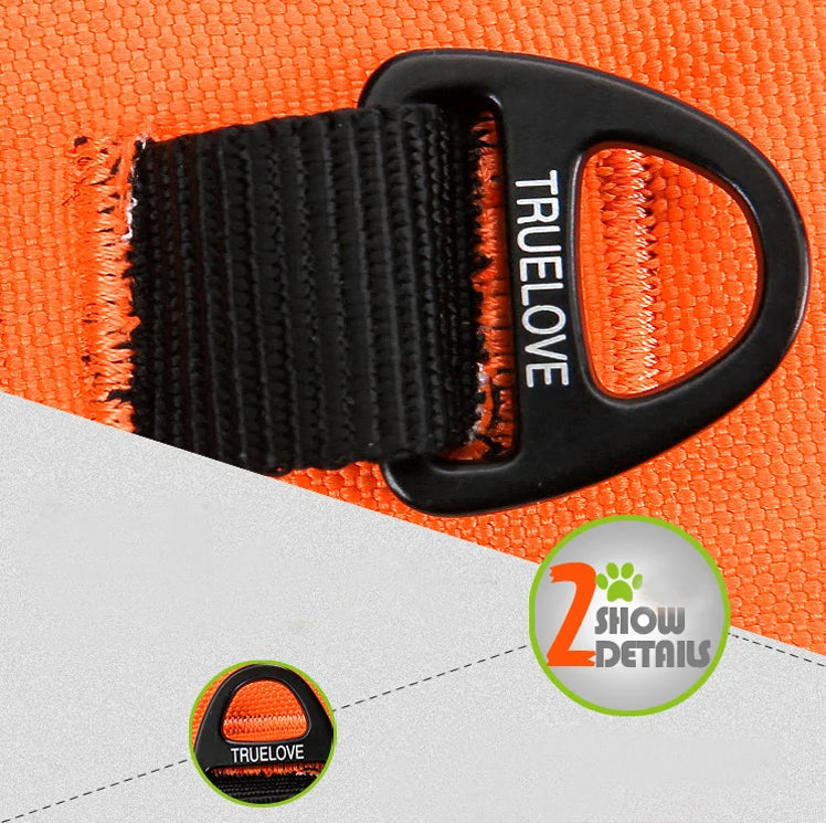 Durable 3M Reflective Dog Vehicle Harness with Secure Fit