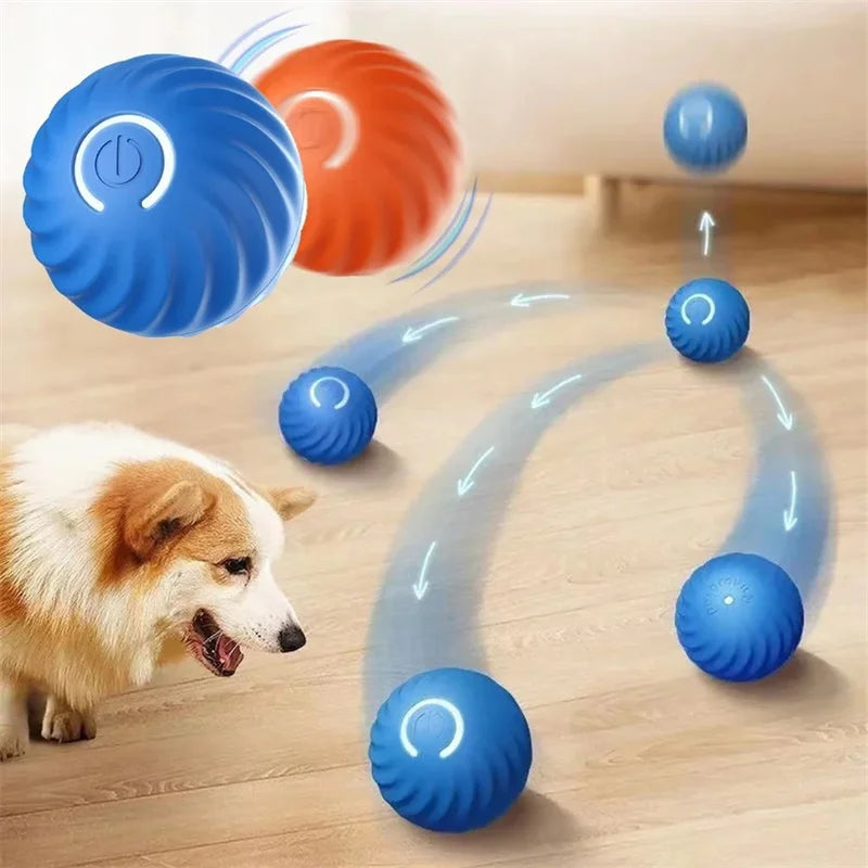 Smart Interactive Jump Ball for Pets – Motion-Activated &amp; Chew-Resistant