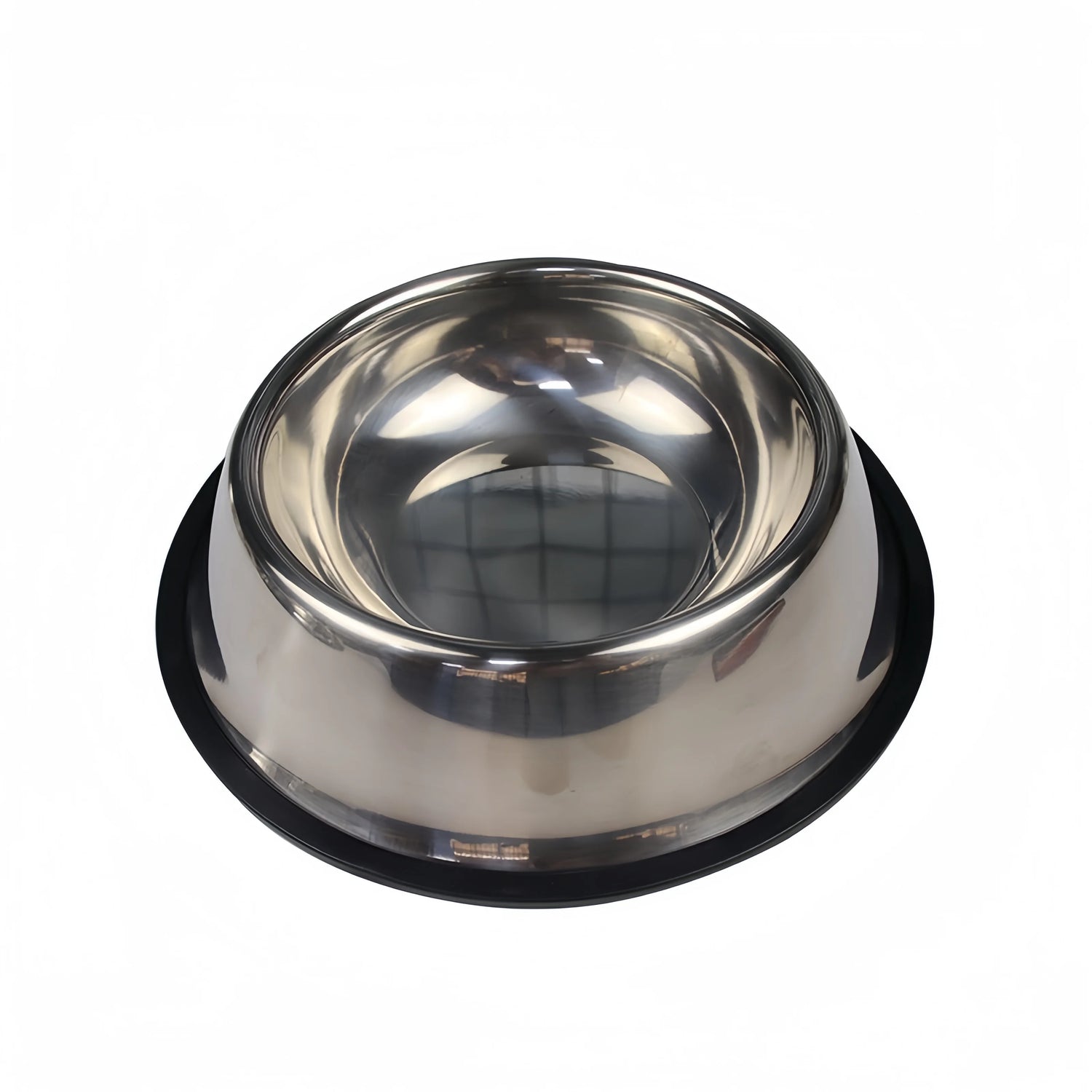 Durable Stainless Steel Pet Bowl – Non-Slip, Easy to Clean, &amp; Bite-Resistant