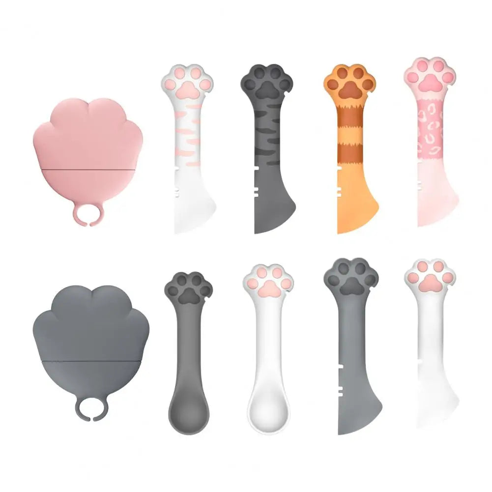Silicone Pet Can Lid or Spoon – Keeps Canned Food Fresh &amp; Mess-Free