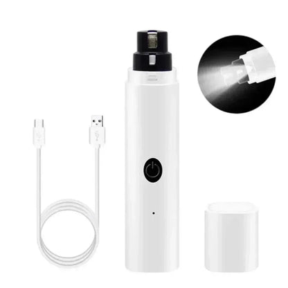 Electric Pet Nail Grinder – Rechargeable Nail Clipper for Dogs &amp; Cats