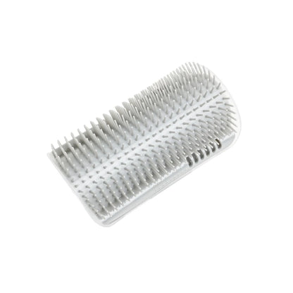 Corner Wall Pet Grooming Brush – Self-Grooming Hair Remover for Cats &amp; Dogs