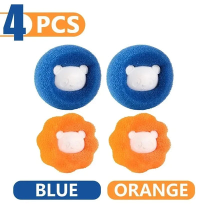 Reusable Pet Hair Remover Laundry Balls – Effective Fur &amp; Lint Catcher for Washing Machines
