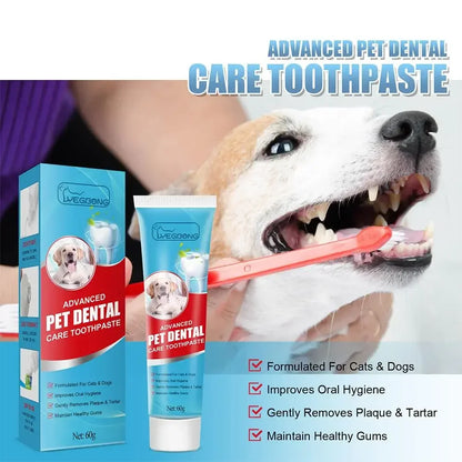 Edible Pet Toothpaste for Cats &amp; Dogs – Fresh Breath &amp; Oral Care without Rinsing