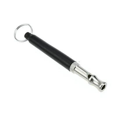 High-Frequency Dog Whistle – Stainless Steel Training Tool with Key Ring