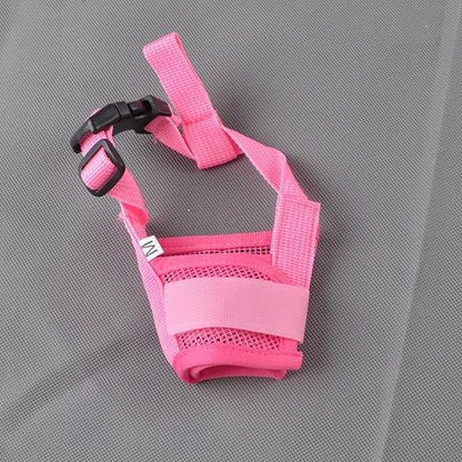 Adjustable Breathable Mesh Dog Muzzle – Anti-Bark &amp; Bite Control