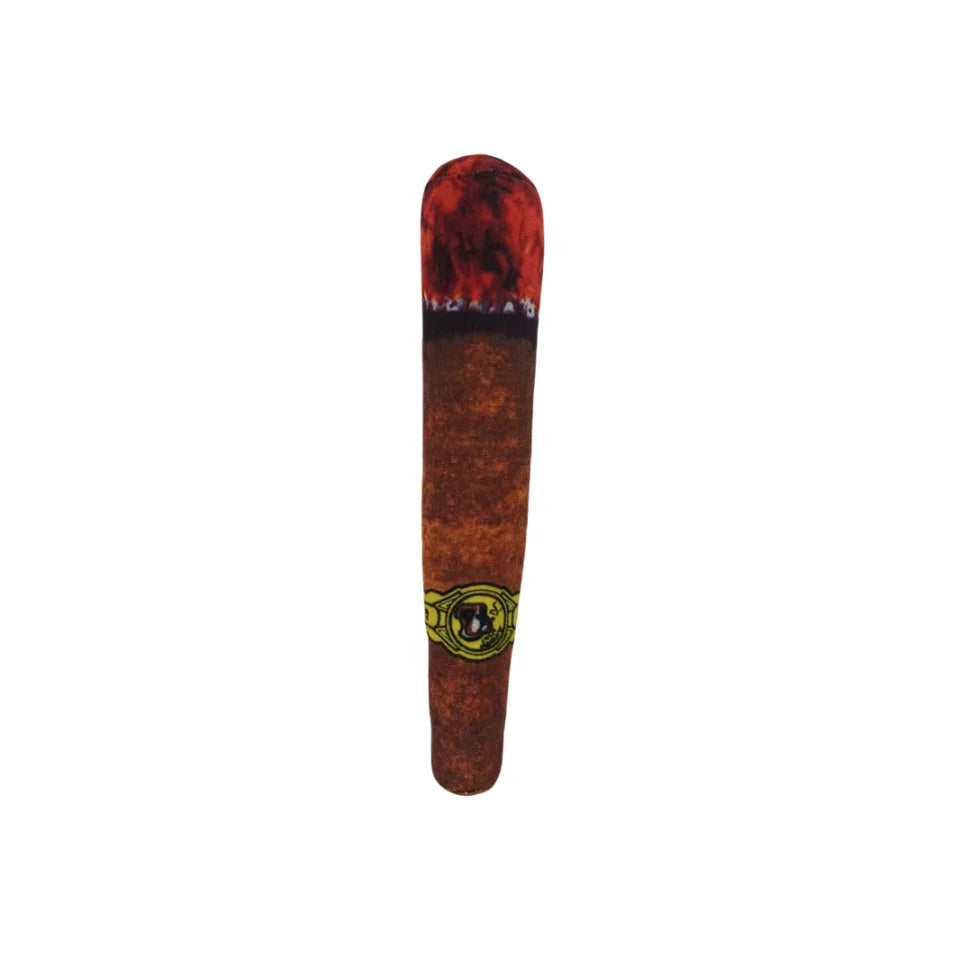 Squeaky Cigar Plush Toy for Dogs – Fun &amp; Chew-Resistant