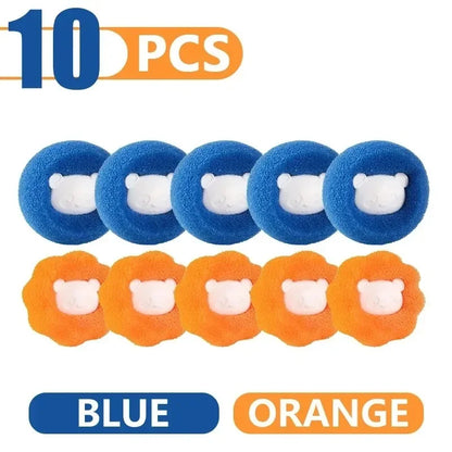 Reusable Pet Hair Remover Laundry Balls – Effective Fur &amp; Lint Catcher for Washing Machines