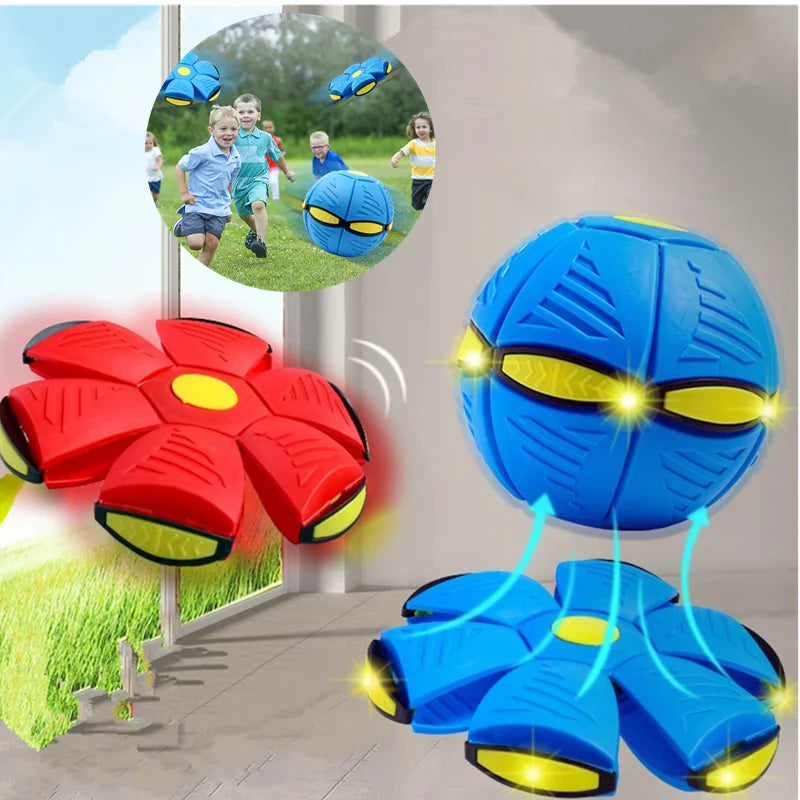 Magic UFO Ball – Flying Disc That Transforms Into a Ball for Interactive Play