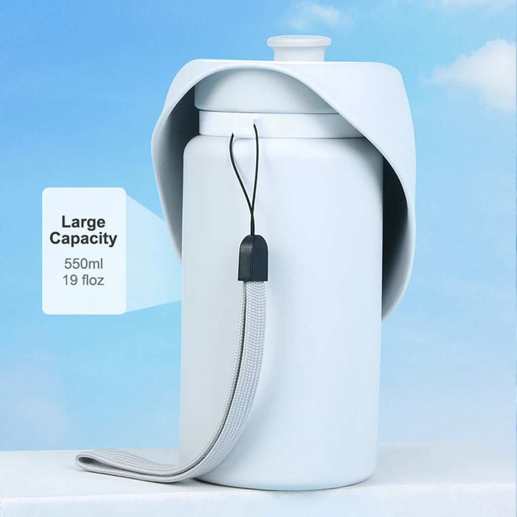 Collapsible Pet Water Bottle for On-the-Go Hydration