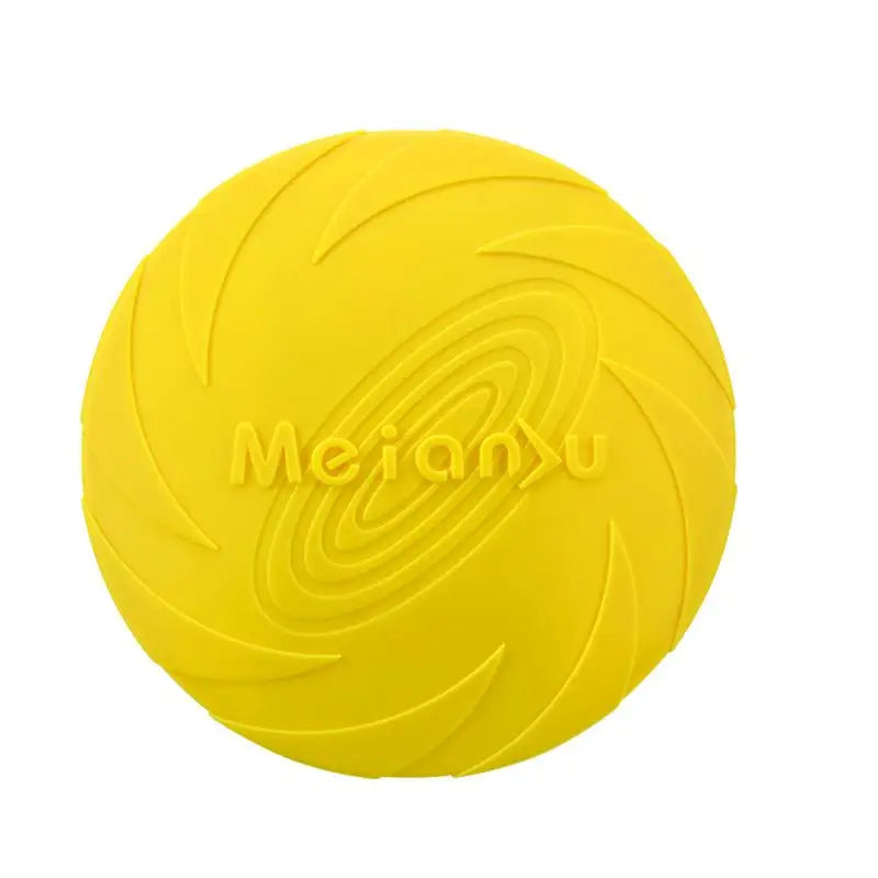 Durable Bite-Resistant Flying Disc Toy for Dogs – Soft, Elastic &amp; Outdoor-Friendly