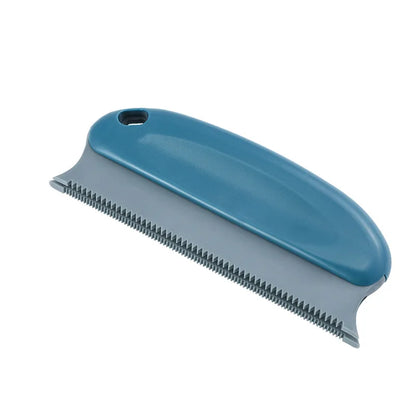 Portable Manual Lint Hair Remover Brush – Double Serrated Design for Pet Hair & Dust Removal