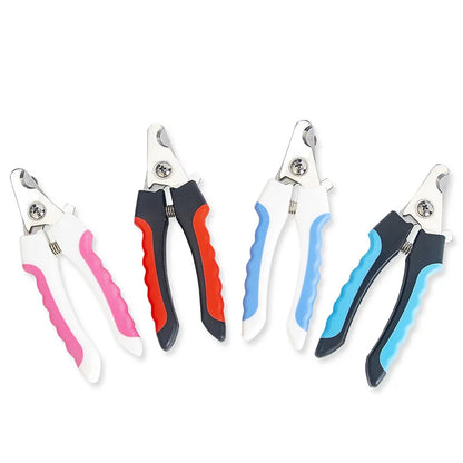 Stainless Steel Pet Nail Clipper with Safety Guard