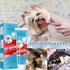 Edible pet toothpaste for cats and dogs in a tube, safe for daily use, with enzymatic formula and no-rinse application for fresh breath and clean teeth.

