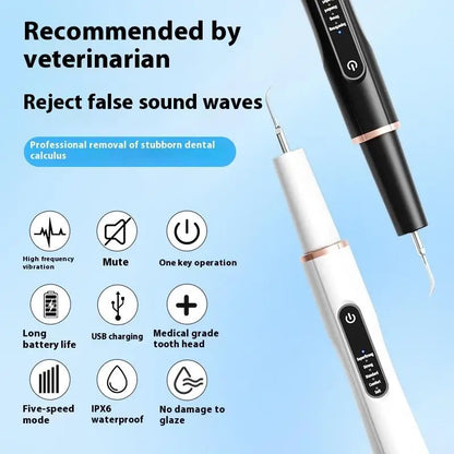 5-Speed Ultrasonic Pet Dental Scaler – Comprehensive Tooth Cleaning Kit