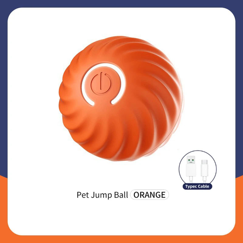 Smart Interactive Jump Ball for Pets – Motion-Activated &amp; Chew-Resistant