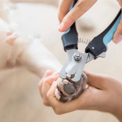 Stainless Steel Pet Nail Clipper with Safety Guard