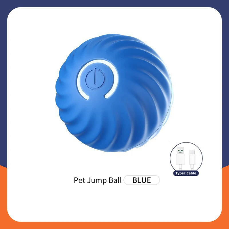 Smart Interactive Jump Ball for Pets – Motion-Activated &amp; Chew-Resistant