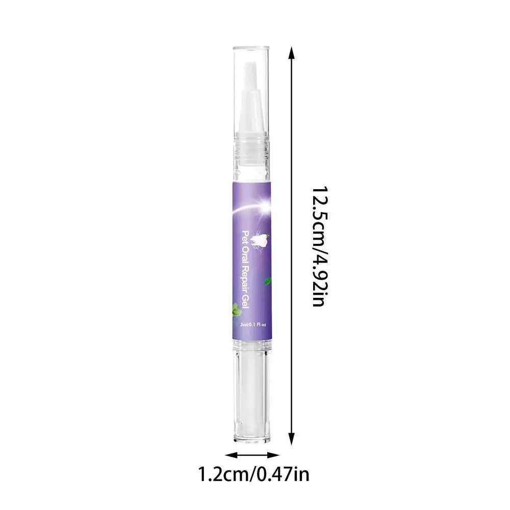 Pet Oral Repair Gel Tooth Repair Teeth Brushing Cleaner Natural Dog Toothpaste Gel For Kitten Dogs Cats Pets Breath Freshener