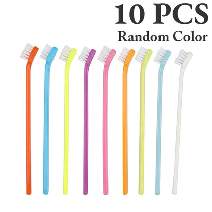 Durable Pet Toothbrush Set – 10 Pieces, Gentle and Strong